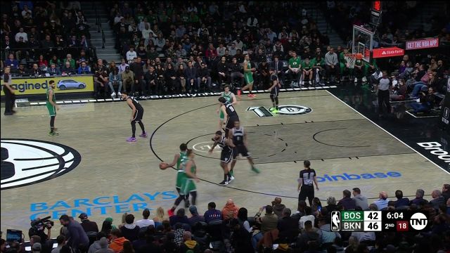 【2023年01月13日 凯尔特人vs篮网集锦】一个眼神你就懂！斯马特假突真传高抛喂饼克奈特暴扣炸筐