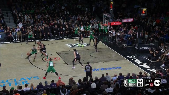 【2023年01月13日 凯尔特人vs篮网集锦】绝境逢生！塔图姆及时变向突破上篮无解无畏