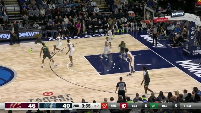 【2023年01月15日 骑士vs森林狼集锦】如入无人之境！爱德华兹欧洲步上篮打进还有加罚