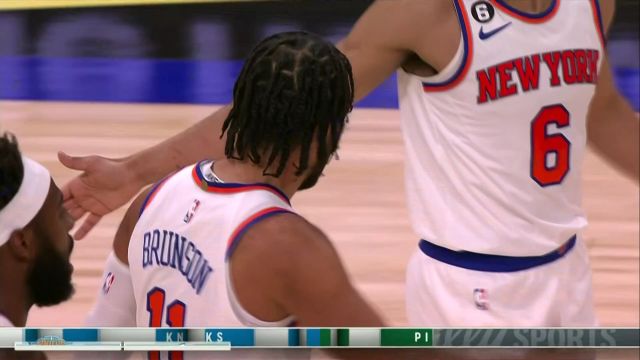 【2023年01月16日】尼克斯vs活塞第1节英文原声回放