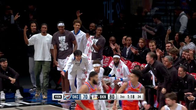 【2023年01月16日 雷霆vs篮网集锦】小库里手活