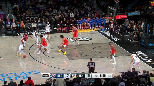 【2023年01月16日 雷霆vs篮网集锦】全凭个人能力！欧文抗开防守撤步干拔无解命中