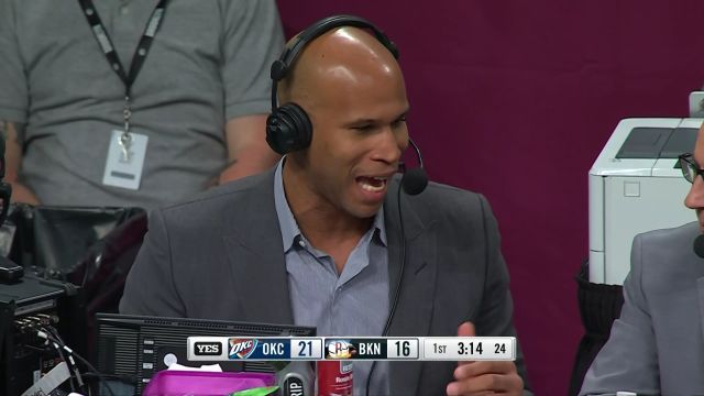 【2023年01月16日】NBA常规赛：雷霆vs篮网第1节英文原声回放