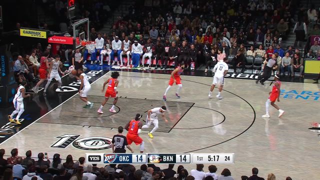 【2023年01月16日 雷霆vs篮网集锦】雷霆112-102篮网 雷霆三后卫各砍20+送篮网两连败