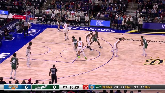 【2023年01月16日 尼克斯vs活塞集锦】尼克斯vs活塞精华回放 兰德尔爆砍42+15尼克斯客胜活塞