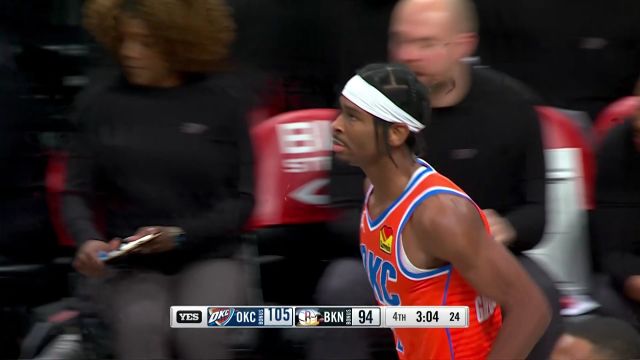 【2023年01月16日 雷霆vs篮网集锦】亚历山大vs篮网集锦 全场砍下28分 屡造杀伤势不可挡