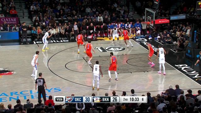 【2023年01月16日 雷霆vs篮网集锦】下饭时刻！两队互送三记封盖 以赛亚-乔再扔出中距离三不沾