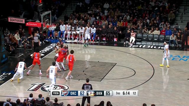 【2023年01月16日 雷霆vs篮网集锦】来欣赏进攻博物馆！欧文连续潇洒单打美如画