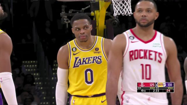 【2023年01月17日】火箭vs湖人英文原声全场回放