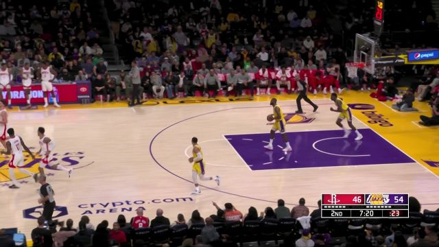 【2023年01月17日 火箭vs湖人集锦】老虎不发威当我凯蒂猫 申京内外开花连取8分予以回击