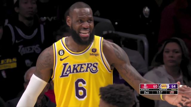 【2023年01月17日 火箭vs湖人集锦】预定今日最佳助攻！格林妙笔生花助飞马丁空切灌筐