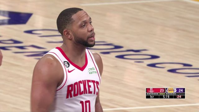 【2023年01月17日】火箭vs湖人第1节英文原声回放