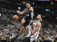 篮网vs马刺全场录像回放-NBA常规赛 2023年01月18日