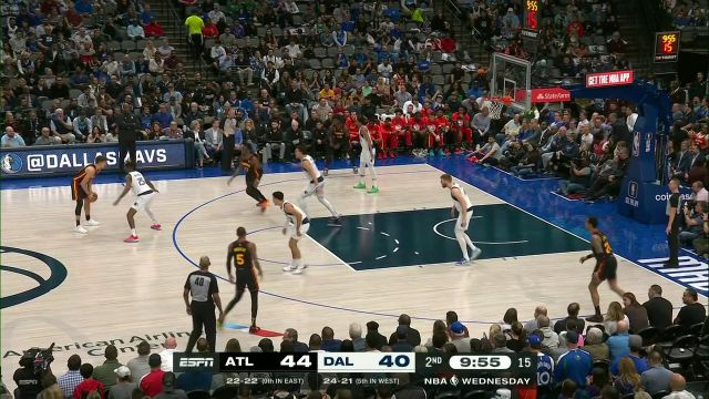 【2023年01月19日】老鹰vs独行侠第2节英文原声回放