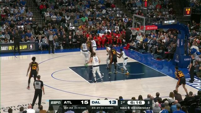 【2023年01月19日】老鹰vs独行侠第1节英文原声回放