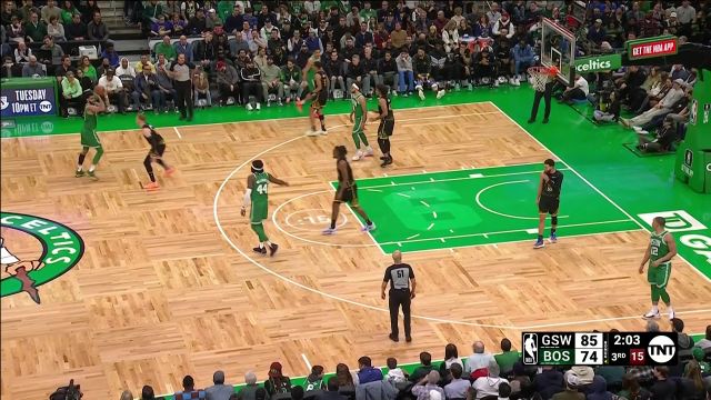 【2023年01月20日 勇士vs凯尔特人集锦】终于等到你 塔图姆手感回暖抬手飚中三分