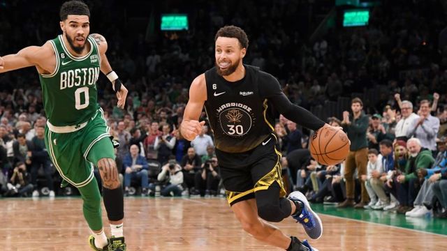 【2023年01月20日 勇士vs凯尔特人集锦】NBA·绿军加时胜勇士取八连胜