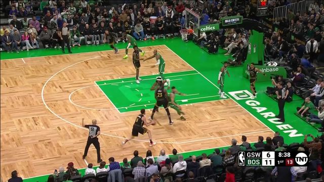 【2023年01月20日 勇士vs凯尔特人集锦】手感说来就来 汤神两记三分洞穿外线