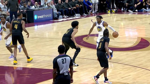 【2023年01月21日 勇士vs骑士集锦】礼轻情意重 勇士骑士互送火锅