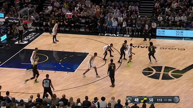 【2023年01月21日 篮网vs爵士集锦】欧文撤步中投稳稳命中 塞克斯顿杀入篮下折叠暴扣