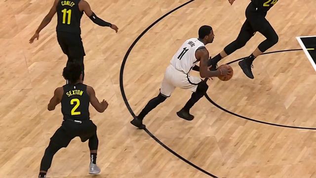 【2023年01月21日 篮网vs爵士集锦】欧文助飞克拉克斯顿暴扣得手 奥尼尔三分穿云手起刀落