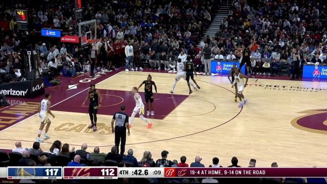 【2023年01月21日 勇士vs骑士集锦】杰洛姆化身库里命中无解三分 卢尼篮下吃饼挂筐暴扣