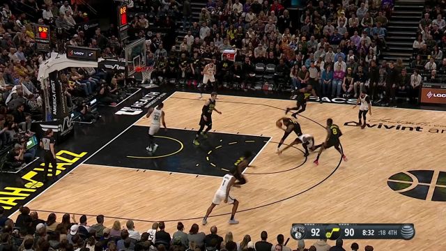 【2023年01月21日 篮网vs爵士集锦】篮网117-106爵士 欧文赛季新高篮网胜爵士止四连败