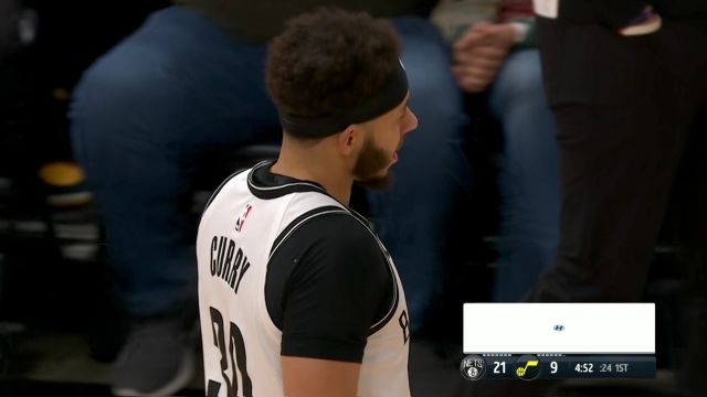 【2023年01月21日】NBA常规赛：篮网vs爵士第1节中文解说回放