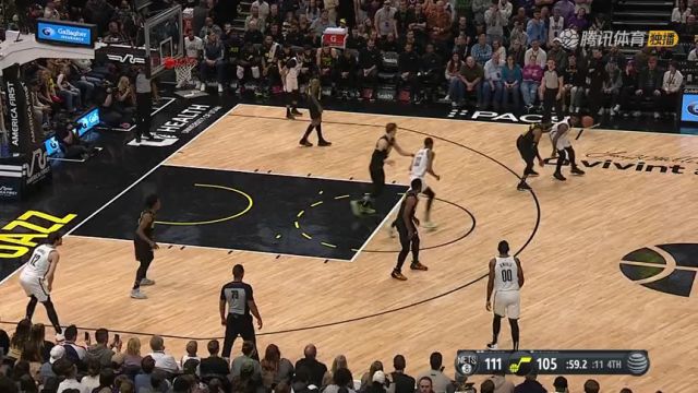 【2023年01月21日】NBA常规赛：篮网vs爵士第4节英文原声回放