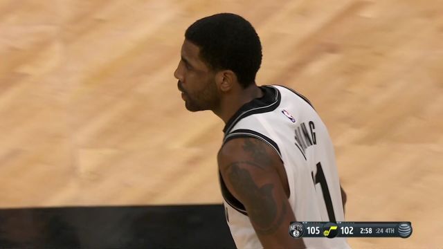 【2023年01月21日 篮网vs爵士集锦】欧文三分连珠炮杀死比赛 赛季首次40+轻松到手