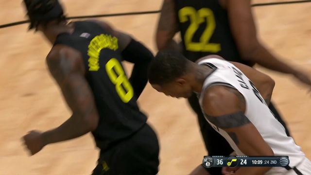 【2023年01月21日 篮网vs爵士集锦】克拉克斯顿vs爵士集锦 轻取20+5正负值全场最高