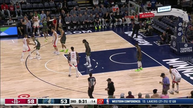 【2023年01月22日 火箭vs森林狼集锦】平地起惊雷 杰伦格林展翅翱翔接球双手暴扣