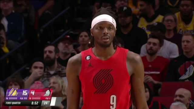 【2023年01月23日】NBA常规赛：湖人vs开拓者第1节中文解说回放