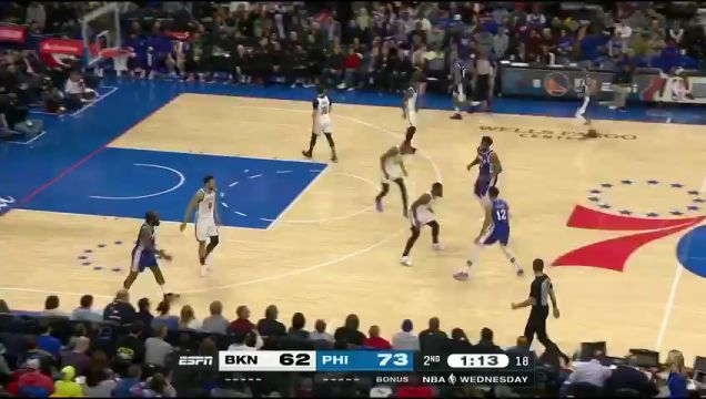 【2023年01月26日】篮网vs76人第2节中文解说回放