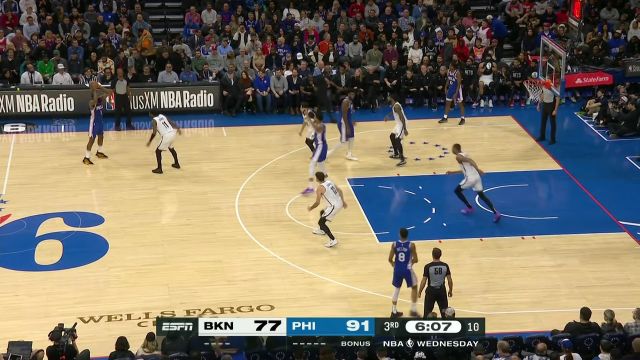 【2023年01月26日 篮网vs76人集锦】到了篮下就是我说了算了 恩比德强行出手打成2+1