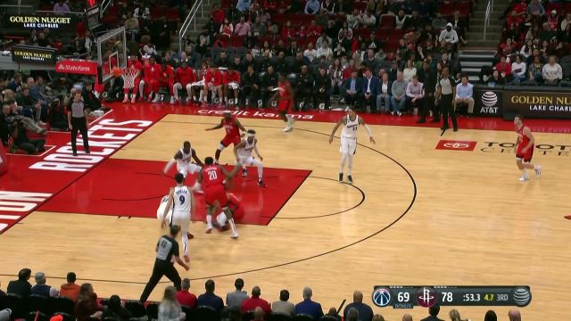 【2023年01月26日 奇才vs火箭集锦】库兹马vs火箭集锦 全场砍下33+9火力全开轰炸火箭防线