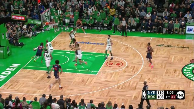 【2023年01月27日】尼克斯vs凯尔特人第4节英文原声回放