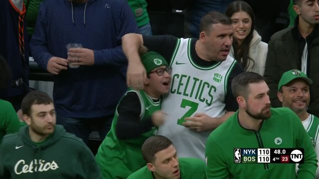 【2023年01月27日 尼克斯vs凯尔特人集锦】塔图姆关键上篮扳平比分 随后错失绝杀进入加时