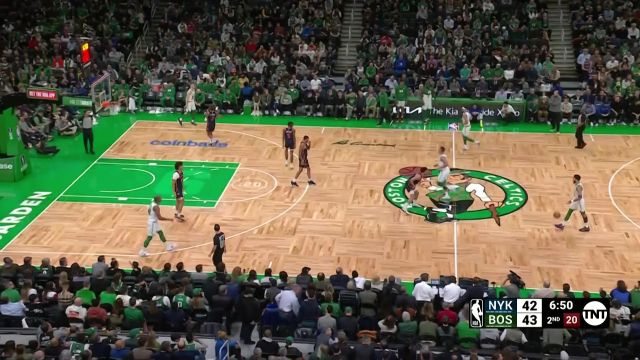 【2023年01月27日 尼克斯vs凯尔特人集锦】格雷姆斯接球就投三分穿针 豪瑟以牙还牙毫不客气