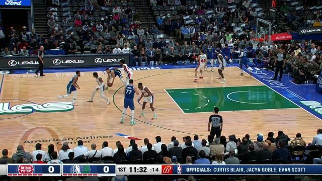 【2023年01月31日 活塞vs独行侠集锦】开局来个下马威！东契奇翻身跳投史密斯滑翔飞扣拉开序幕