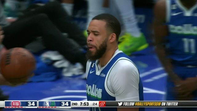 【2023年01月31日】活塞vs独行侠第2节中文解说回放