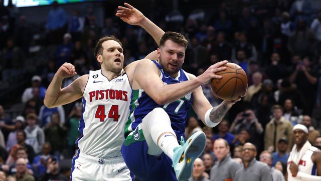 【2023年01月31日 活塞vs独行侠集锦】活塞105-111独行侠 东契奇狂砍53+8+5独行侠力克活塞