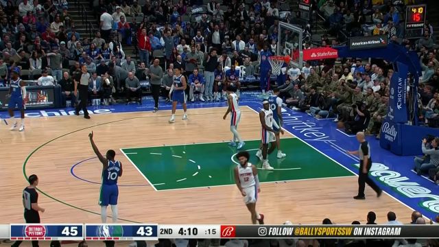 【2023年01月31日 活塞vs独行侠集锦】东契奇弧顶发牌 麦基包围圈强起上篮打成2+1