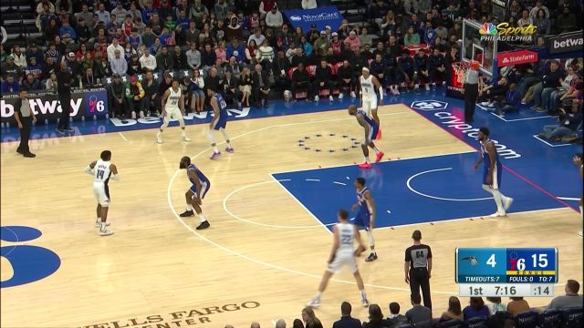 【2023年01月31日 魔术vs76人集锦】今天跟你杠上了 恩比德两度封盖瓦格纳