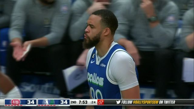 【2023年01月31日】活塞vs独行侠第2节英文原声回放