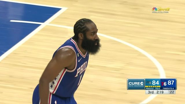 【2023年01月31日 魔术vs76人集锦】班凯罗直面哈登飚中三分 哈里斯关键三分逆转比赛