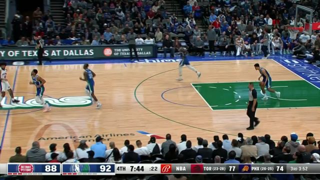 【2023年01月31日 活塞vs独行侠集锦】如入无人之境！格林加速冲刺滑翔劈扣技惊四座