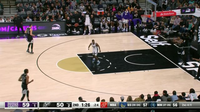 【2023年02月02日】国王vs马刺第2节中文解说回放