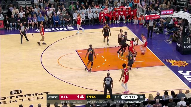 【2023年02月02日 老鹰vs太阳集锦】特雷杨突破分球瞒天过海 卡佩拉接球发难双臂暴扣