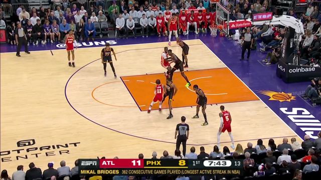 【2023年02月02日 老鹰vs太阳集锦】神仙球惊艳众人 特雷杨随手一抛打成2+1